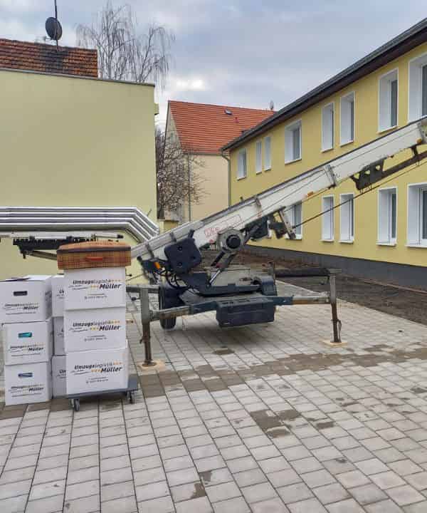 Möbellift in Dorsten Familienumzug