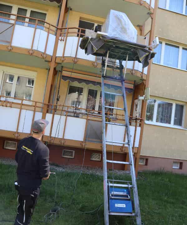 Büroumzug mit Möbellift in Dorsten